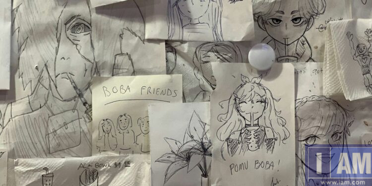 A Bunch of Drawings on papers