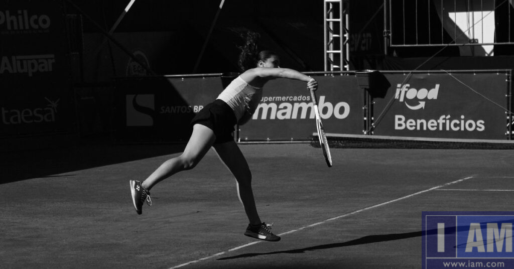 Female tennis player