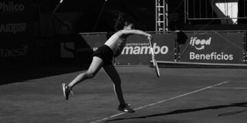 Female tennis player