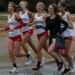Girls cross country race
