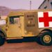 Red cross truck