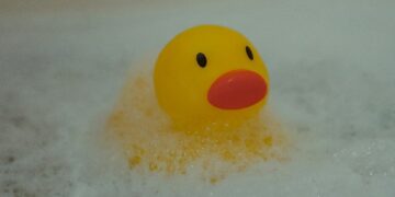 Rubber ducky bath
