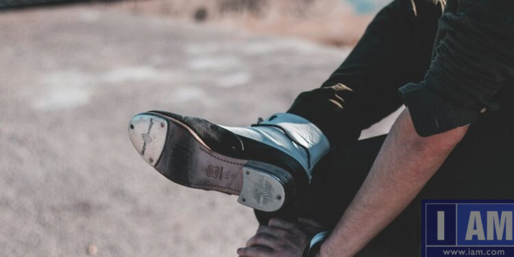 Tap dance shoes
