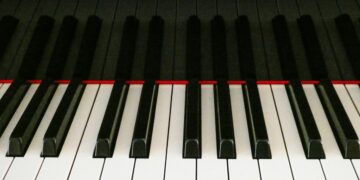 Piano keys
