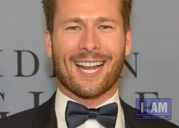 American actor Glen Powell during "Hidden Figures" Film Celebration